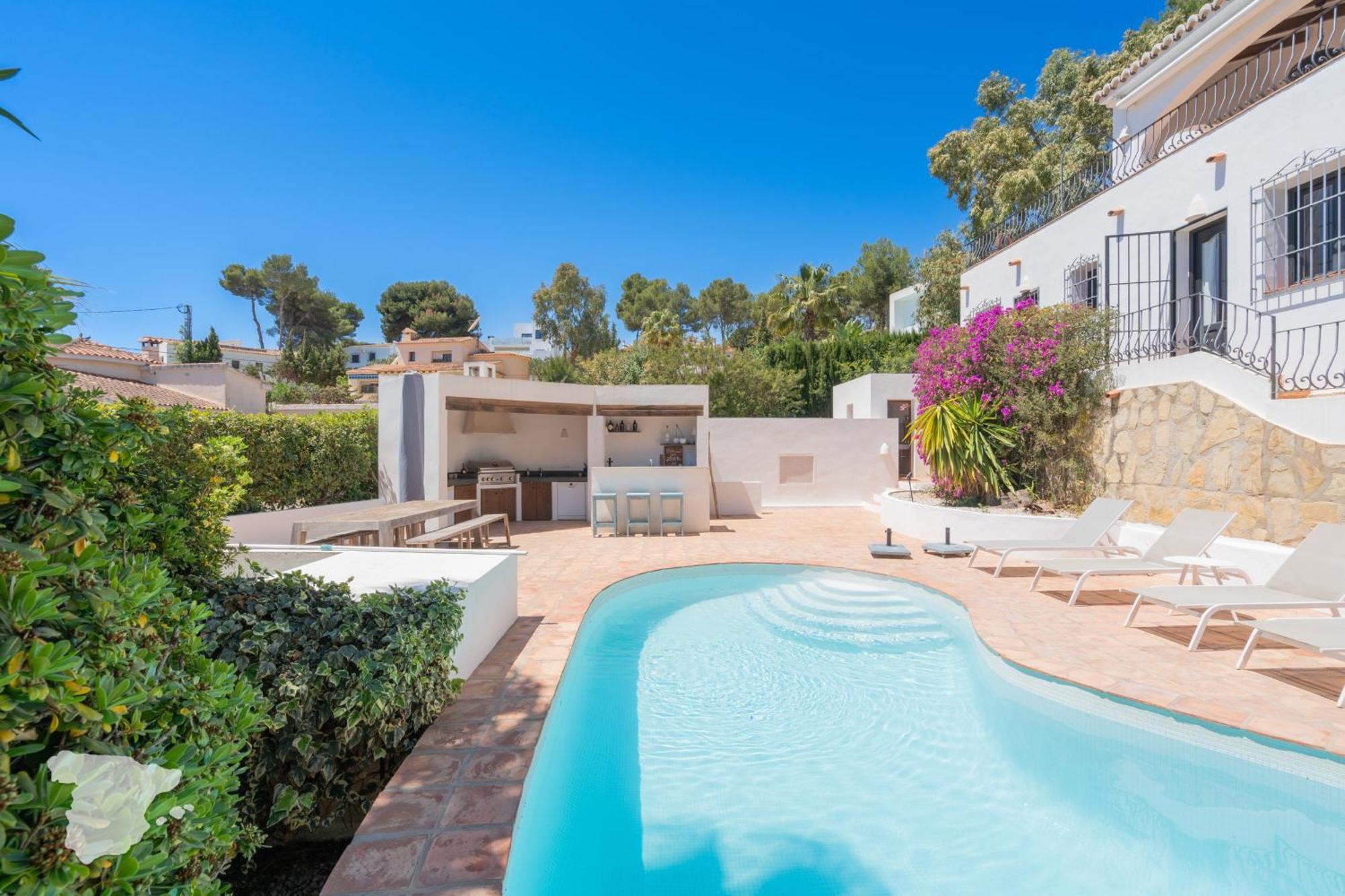 Willa Costablancadreams Casa La Cereza In Moraira Zewnętrze zdjęcie