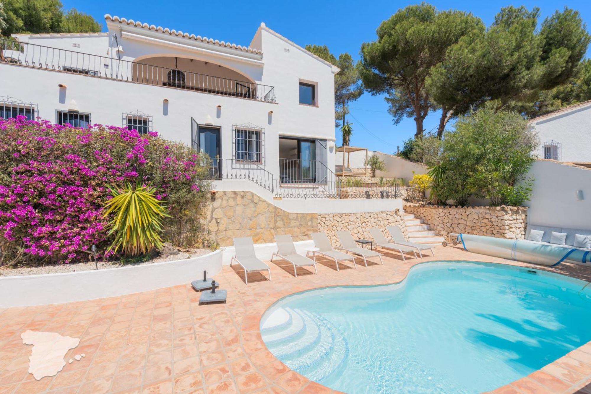 Willa Costablancadreams Casa La Cereza In Moraira Zewnętrze zdjęcie