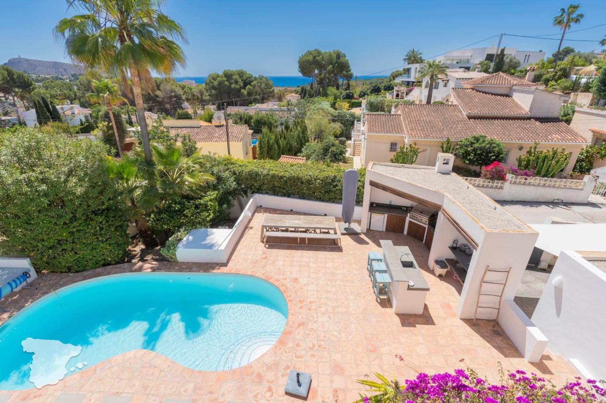 Willa Costablancadreams Casa La Cereza In Moraira Zewnętrze zdjęcie