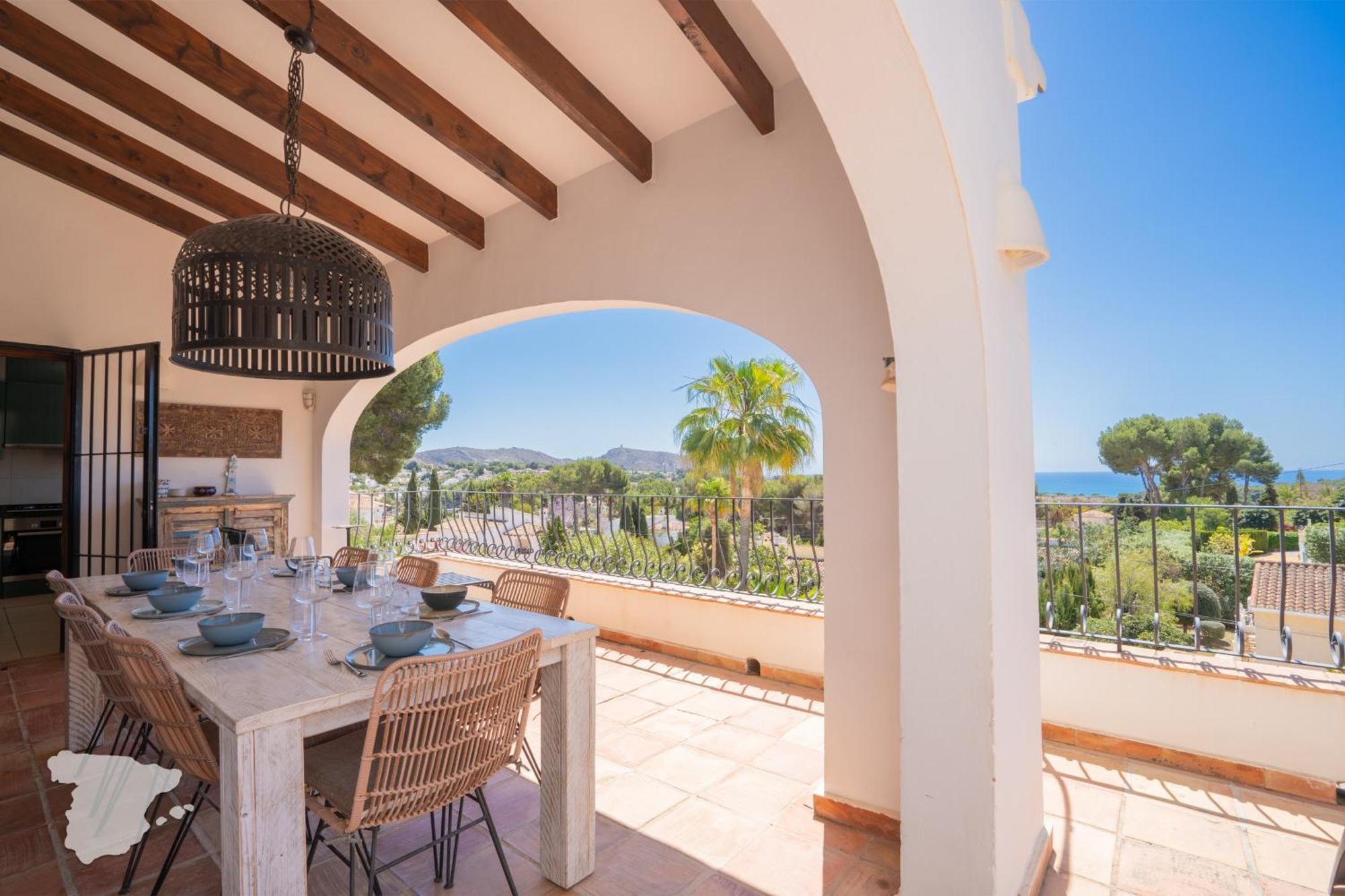 Willa Costablancadreams Casa La Cereza In Moraira Zewnętrze zdjęcie