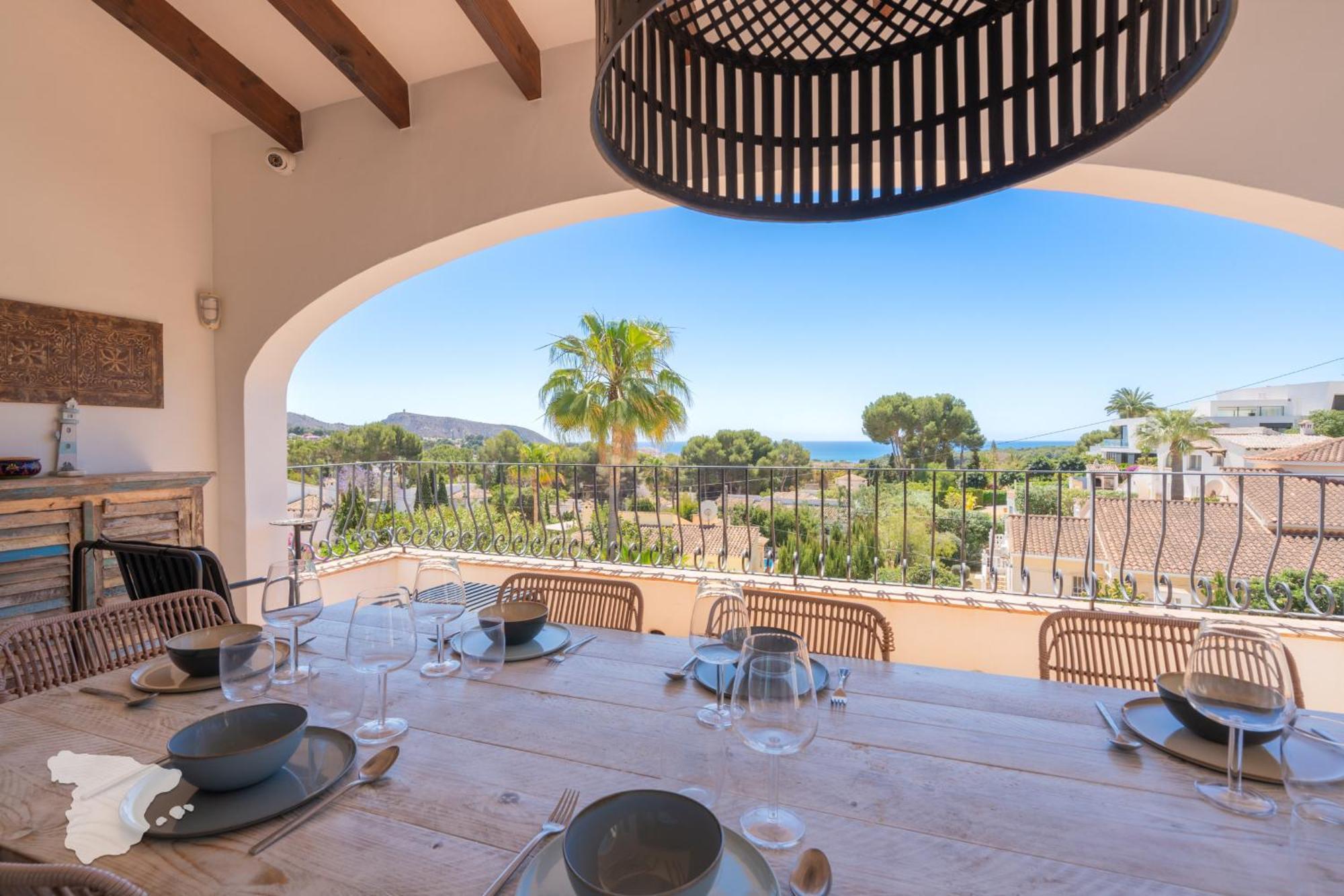 Willa Costablancadreams Casa La Cereza In Moraira Zewnętrze zdjęcie