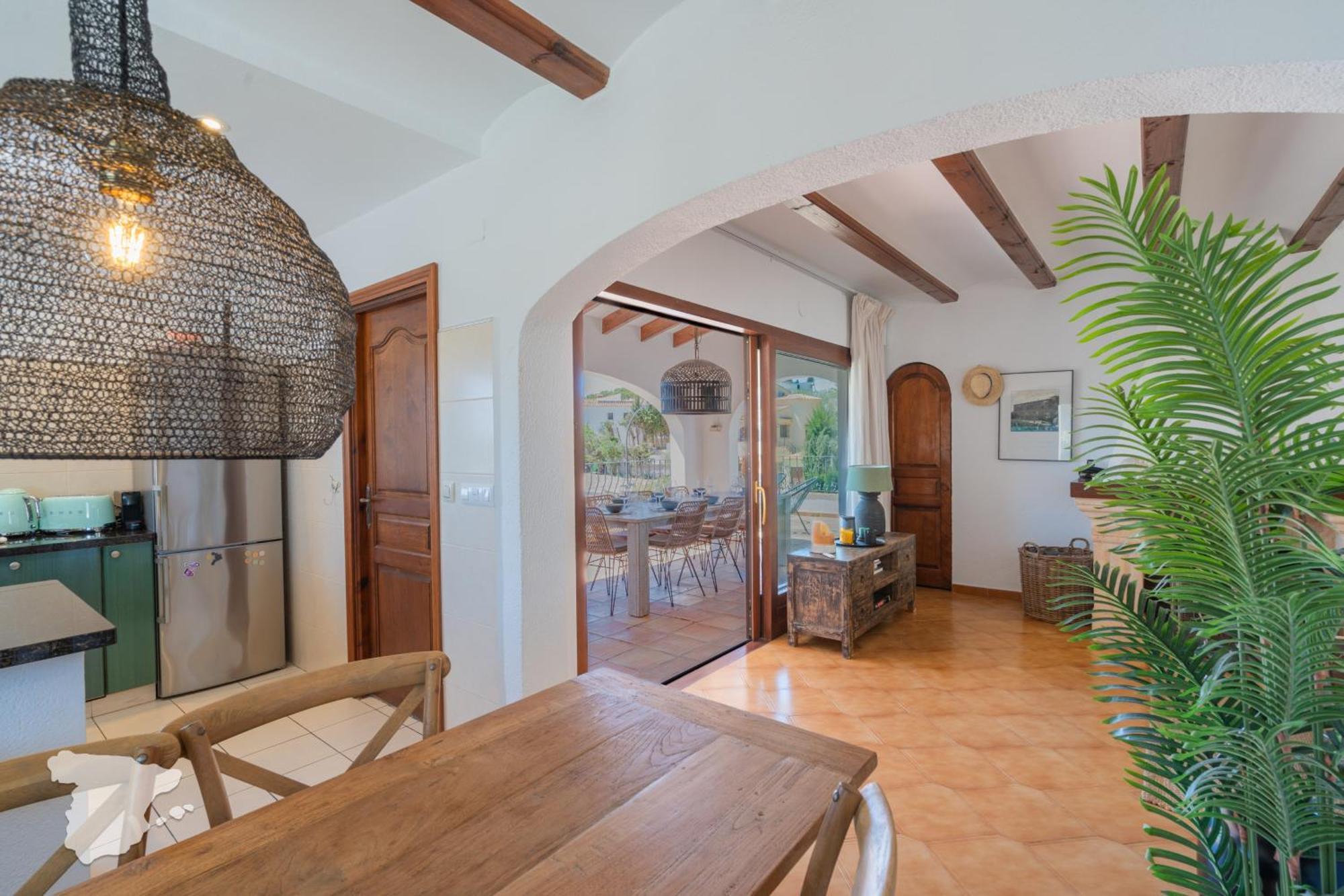 Willa Costablancadreams Casa La Cereza In Moraira Zewnętrze zdjęcie